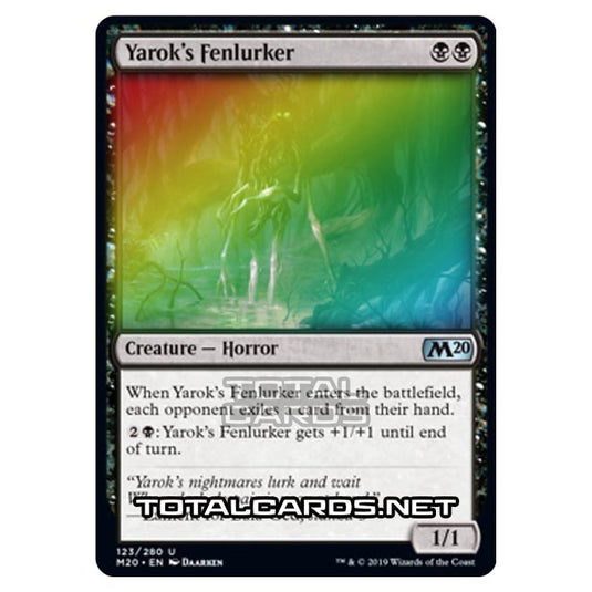 Magic The Gathering - Core Set 2020 - Yarok's Fenlurker - 123/280 (Foil)