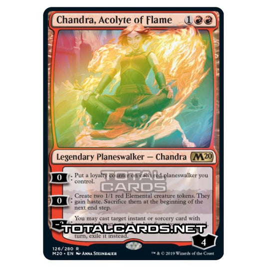 Magic The Gathering - Core Set 2020 - Chandra, Acolyte of Flame - 126/280 (Foil)