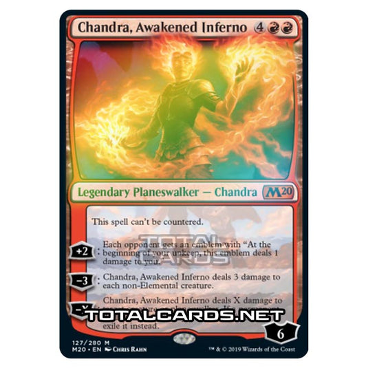 Magic The Gathering - Core Set 2020 - Chandra, Awakened Inferno - 127/280 (Foil)