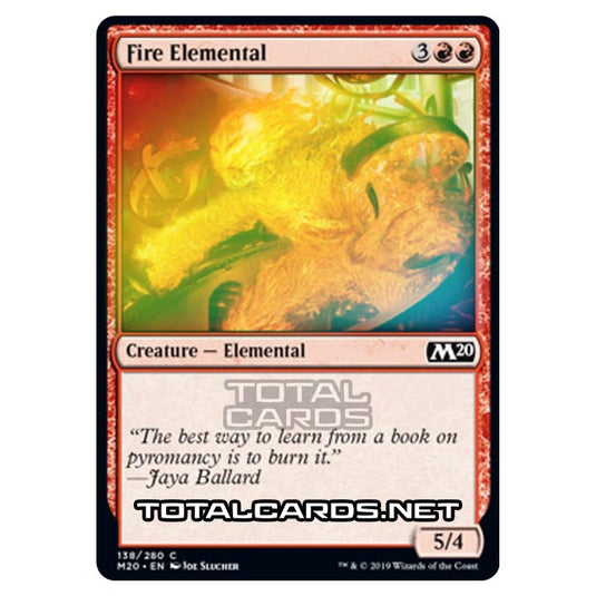 Magic The Gathering - Core Set 2020 - Fire Elemental - 138/280 (Foil)