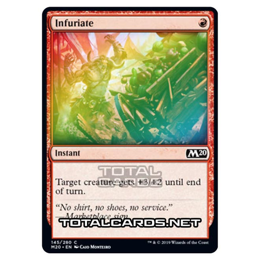 Magic The Gathering - Core Set 2020 - Infuriate - 145/280 (Foil)