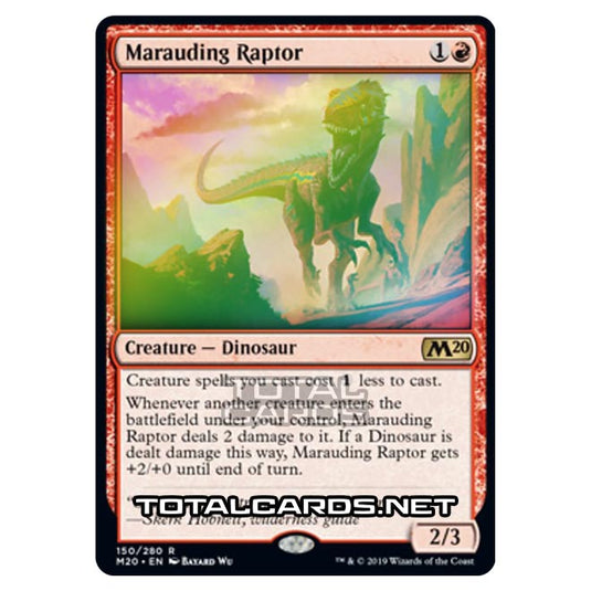 Magic The Gathering - Core Set 2020 - Marauding Raptor - 150/280 (Foil)