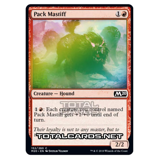 Magic The Gathering - Core Set 2020 - Pack Mastiff - 152/280 (Foil)