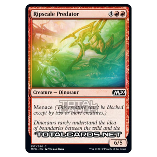 Magic The Gathering - Core Set 2020 - Ripscale Predator - 157/280 (Foil)