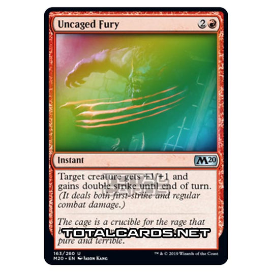 Magic The Gathering - Core Set 2020 - Uncaged Fury - 163/280 (Foil)