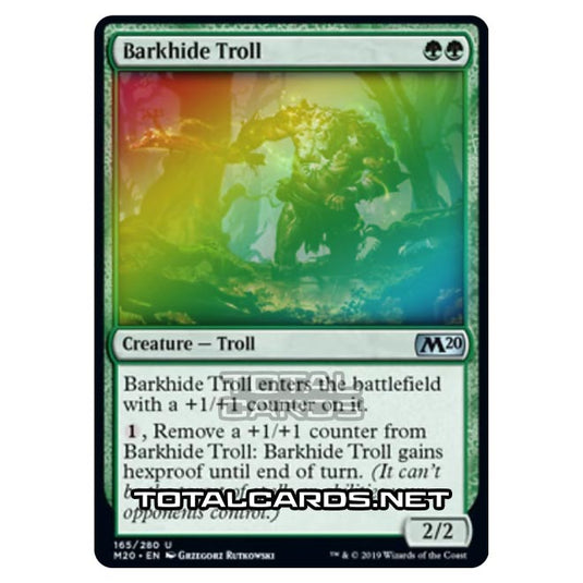 Magic The Gathering - Core Set 2020 - Barkhide Troll - 165/280 (Foil)