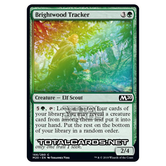 Magic The Gathering - Core Set 2020 - Brightwood Tracker - 166/280 (Foil)