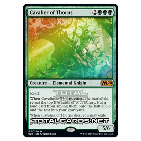 Magic The Gathering - Core Set 2020 - Cavalier of Thorns - 167/280 (Foil)