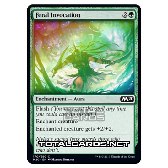 Magic The Gathering - Core Set 2020 - Feral Invocation - 170/280 (Foil)