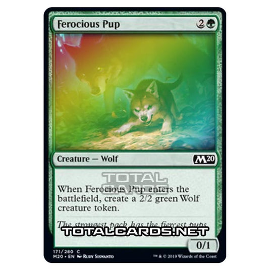 Magic The Gathering - Core Set 2020 - Ferocious Pup - 171/280 (Foil)