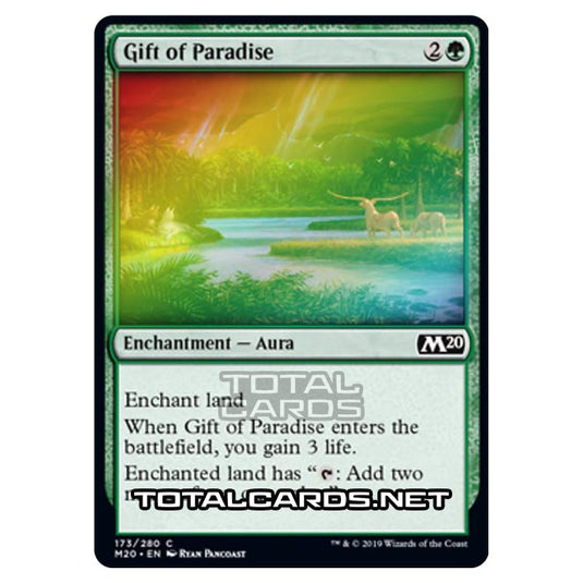 Magic The Gathering - Core Set 2020 - Gift of Paradise - 173/280 (Foil)