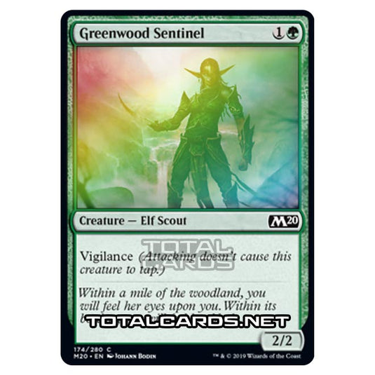 Magic The Gathering - Core Set 2020 - Greenwood Sentinel - 174/280 (Foil)