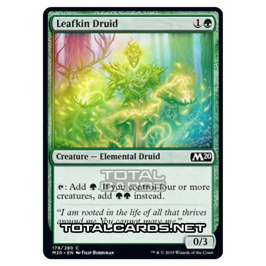 Magic The Gathering - Core Set 2020 - Leafkin Druid - 178/280 (Foil)