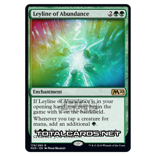 Magic The Gathering - Core Set 2020 - Leyline of Abundance - 179/280 (Foil)