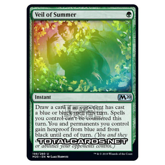 Magic The Gathering - Core Set 2020 - Veil of Summer - 198/280 (Foil)