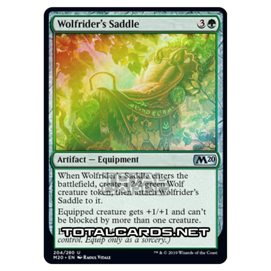 Magic The Gathering - Core Set 2020 - Wolfrider's Saddle - 204/280 (Foil)