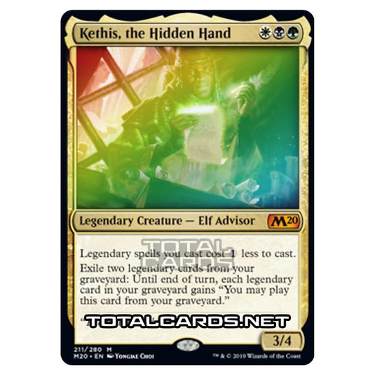 Magic The Gathering - Core Set 2020 - Kethis, the Hidden Hand - 211/280 (Foil)