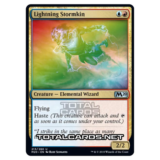 Magic The Gathering - Core Set 2020 - Lightning Stormkin - 213/280 (Foil)