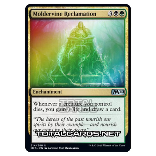 Magic The Gathering - Core Set 2020 - Moldervine Reclamation - 214/280 (Foil)