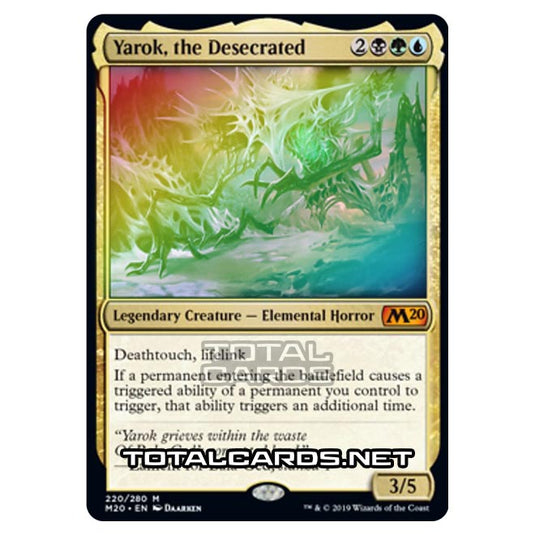 Magic The Gathering - Core Set 2020 - Yarok, the Desecrated - 220/280 (Foil)