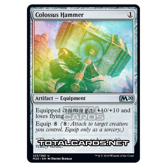 Magic The Gathering - Core Set 2020 - Colossus Hammer - 223/280 (Foil)