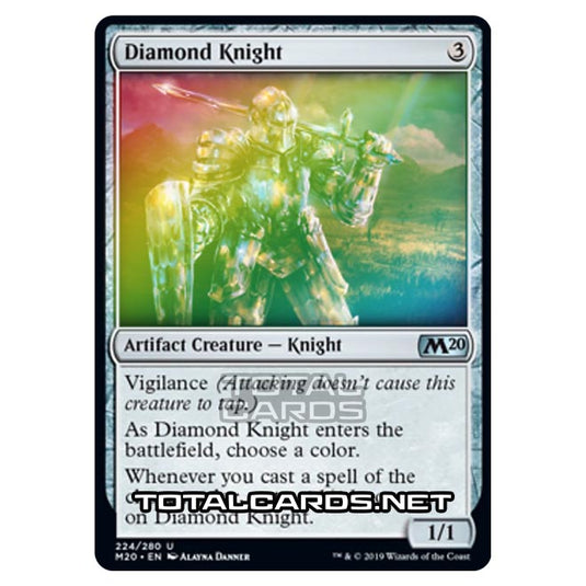 Magic The Gathering - Core Set 2020 - Diamond Knight - 224/280 (Foil)