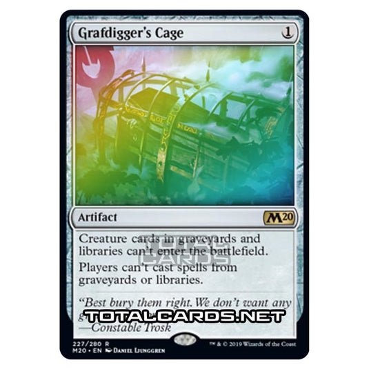 Magic The Gathering - Core Set 2020 - Grafdigger's Cage - 227/280 (Foil)