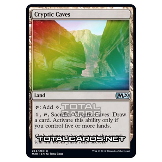 Magic The Gathering - Core Set 2020 - Cryptic Caves - 244/280 (Foil)