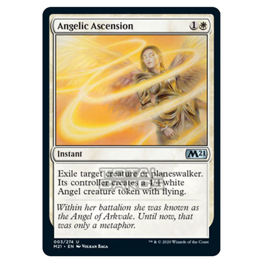 Magic The Gathering - Core Set 2021 - Angelic Ascension - 3/274