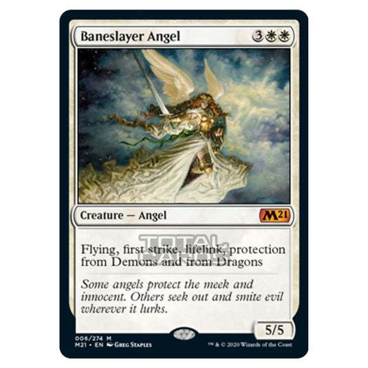 Magic The Gathering - Core Set 2021 - Baneslayer Angel - 6/274