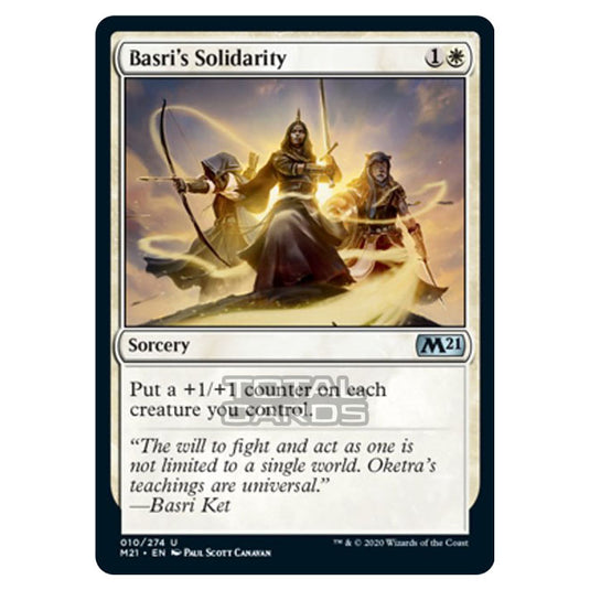 Magic The Gathering - Core Set 2021 - Basri's Solidarity - 10/274