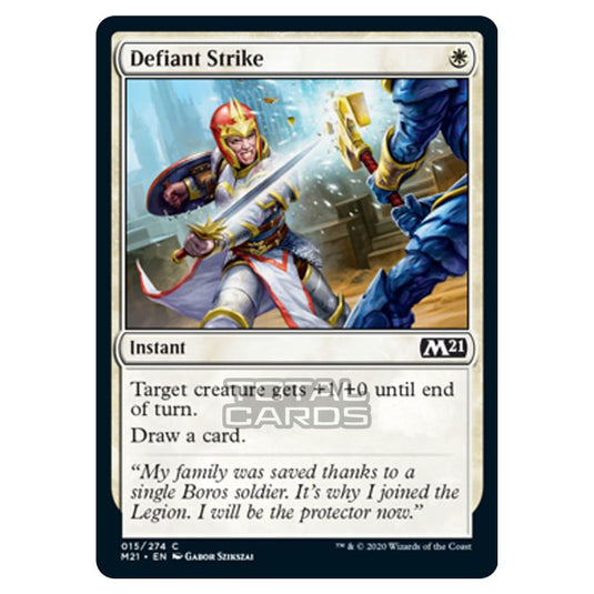 Magic The Gathering - Core Set 2021 - Defiant Strike - 15/274