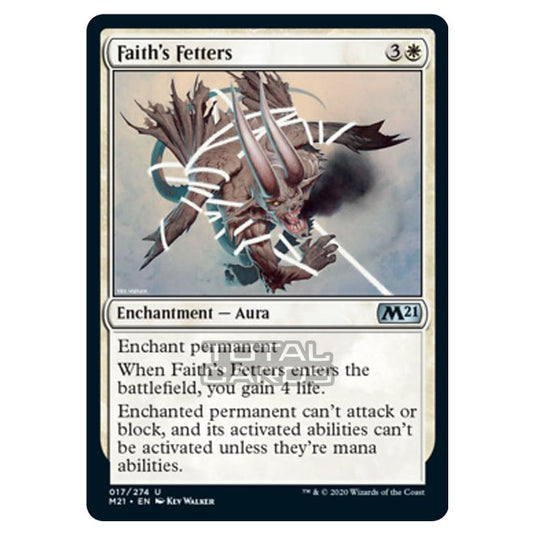 Magic The Gathering - Core Set 2021 - Faith's Fetters - 17/274