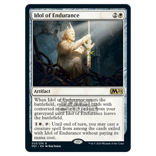 Magic The Gathering - Core Set 2021 - Idol of Endurance - 23/274