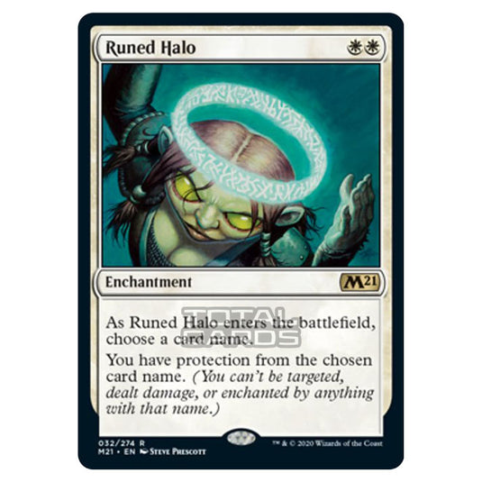 Magic The Gathering - Core Set 2021 - Runed Halo - 32/274