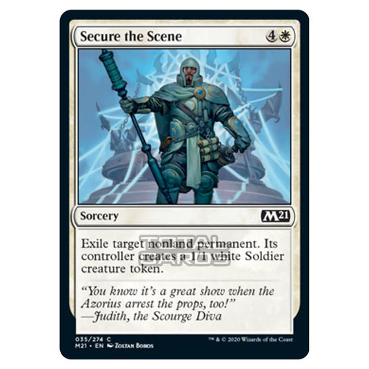 Magic The Gathering - Core Set 2021 - Secure the Scene - 35/274