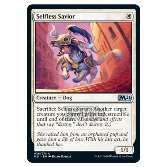 Magic The Gathering - Core Set 2021 - Selfless Savior - 36/274