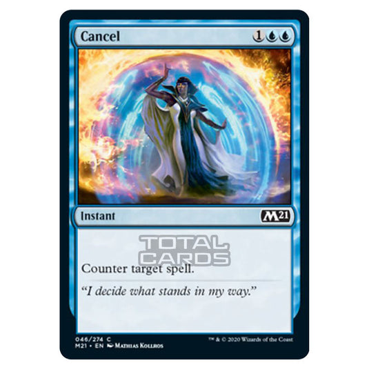 cancel mtg card Magic The Gathering - Core Set 2021 - Cancel