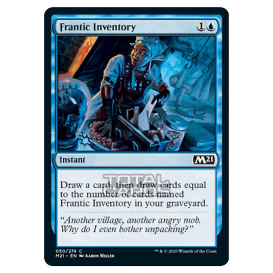 Magic The Gathering - Core Set 2021 - Frantic Inventory - 50/274