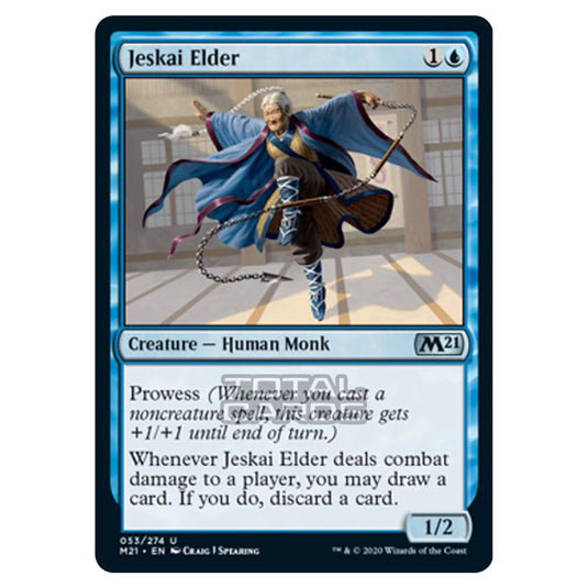 Magic The Gathering - Core Set 2021 - Jeskai Elder - 53/274