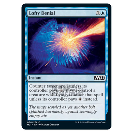 Magic The Gathering - Core Set 2021 - Lofty Denial - 56/274