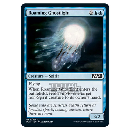 Magic The Gathering - Core Set 2021 - Roaming Ghostlight - 65/274