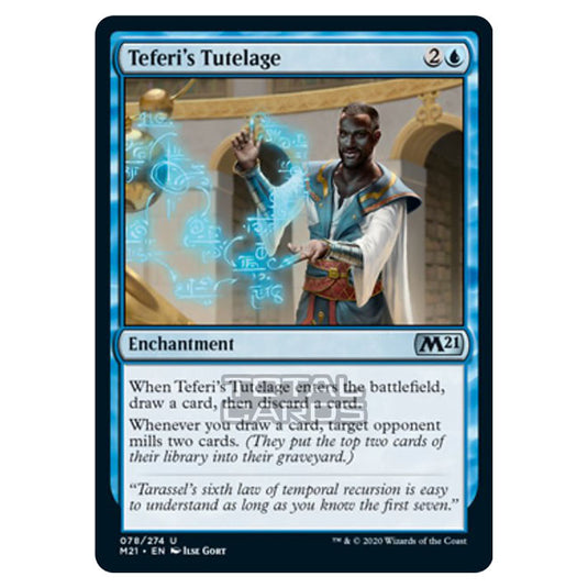 Magic The Gathering - Core Set 2021 - Teferi's Tutelage - 78/274