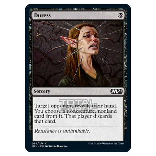 Magic The Gathering - Core Set 2021 - Duress - 96/274