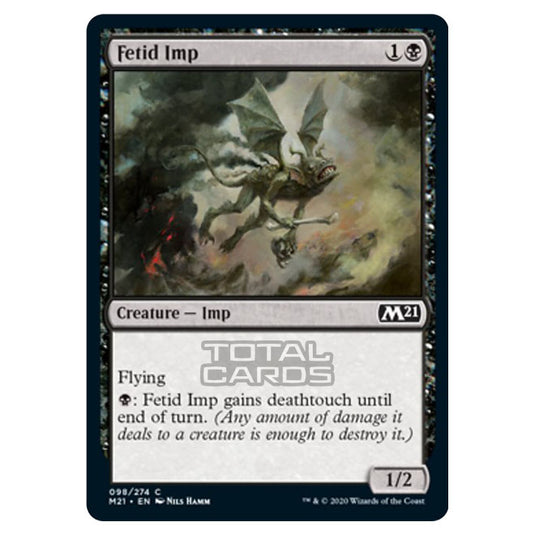 Magic The Gathering - Core Set 2021 - Fetid Imp - 98/274