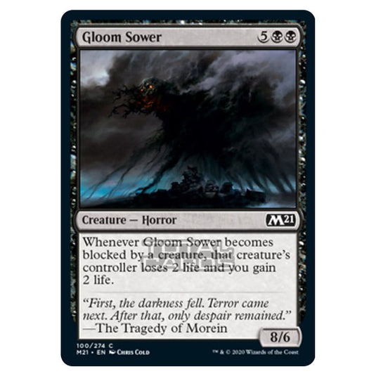 Magic The Gathering - Core Set 2021 - Gloom Sower - 100/274