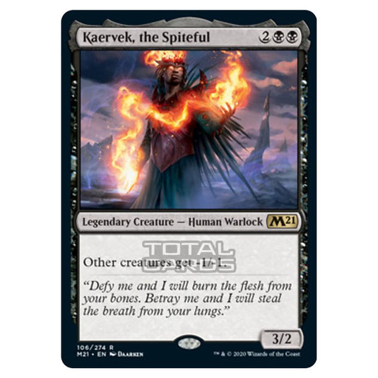 Magic The Gathering - Core Set 2021 - Kaervek, the Spiteful - 106/274