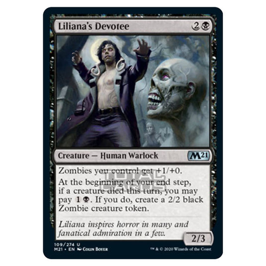 Magic The Gathering - Core Set 2021 - Liliana's Devotee - 109/274