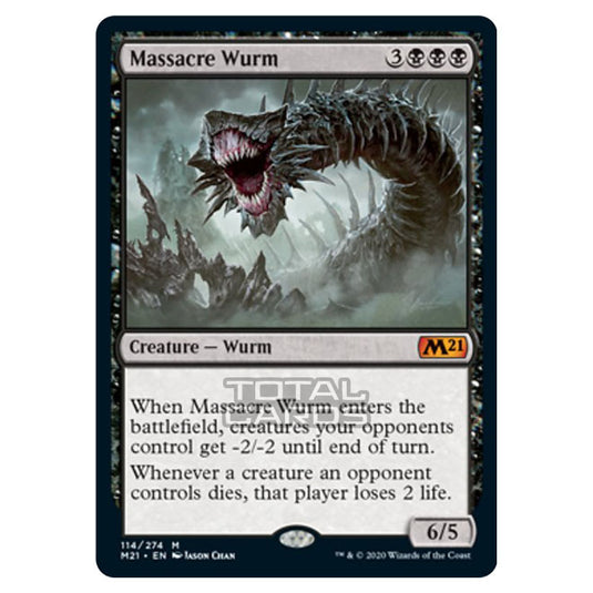 Magic The Gathering - Core Set 2021 - Massacre Wurm - 114/274