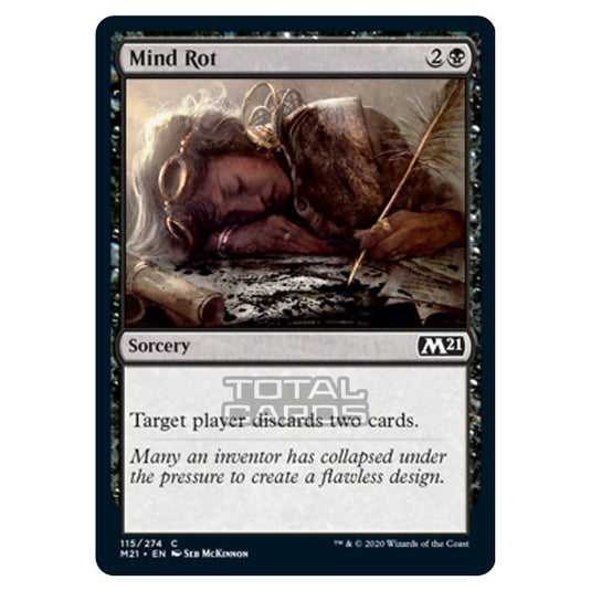 Magic The Gathering - Core Set 2021 - Mind Rot - 115/274